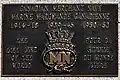 Canadian Merchant Navy plaque
