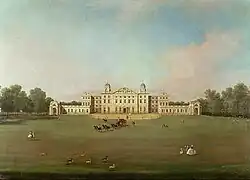 Badminton House in the 19th century