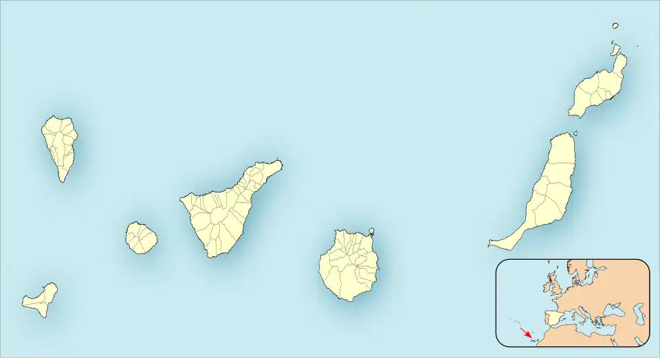 Liga ACB is located in Canary Islands
