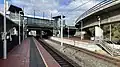 Canning Bridge station bridge over platforms