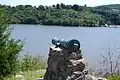 Cannon on site of original Ft. Constitution