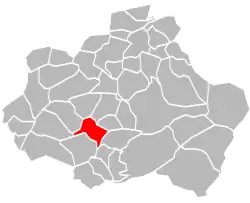 colored map