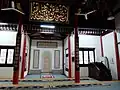 The mosque prayer hall