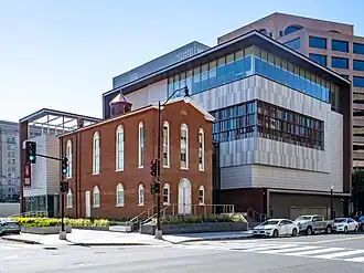 The exterior of the Capital Jewish Museum during daytime