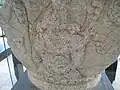 Capital of a column with figural decoration of a Sasanian king