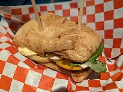 Caprese sandwich