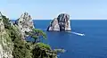 Viewed from west, Capri