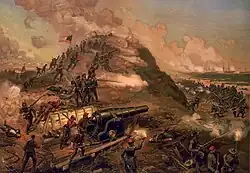 Sailors Assault of the fort
