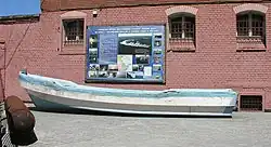 Image 34A pirate skiff in Baltiysk, Russia — captured by the Russian Navy (from Piracy off the coast of Somalia)