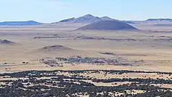 Capulin viewed from nearby Capulin Volcano