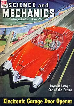 Science and Mechanics magazine cover, The Car of the Future