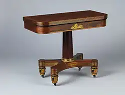 Card Table, Attributed to the Workshop of Duncan Phyfe, Made in New York, New York, circa 1825