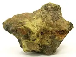 Carnotite from Uravan, Colorado, US