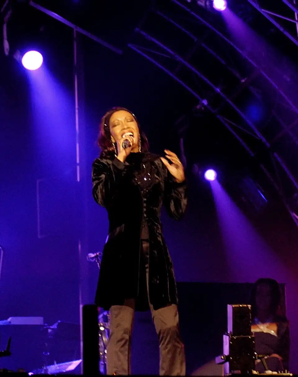 Kenyon on Roger Waters' Dark Side of the Moon Live world tour, Roskilde Festival 2006, Denmark