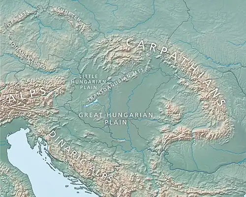 The Sigynnae lived in the Great Hungarian Plain to the east and north of the Danube
