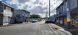 Puerto Rico Highway 183 in Las Piedras barrio-pueblo