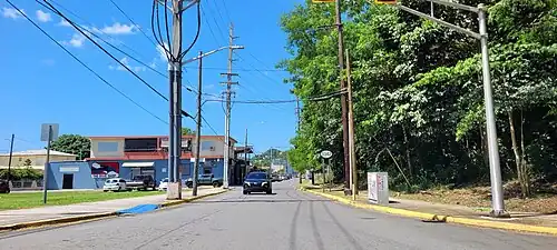 Looking north from PR-102 south
