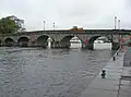 A Humpback bridge with 5 arches