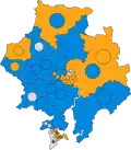 2007 results map