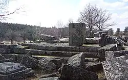 The Gallo-Roman ruins of Cars, in Saint-Merd-les-Oussines