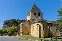 The church in Carsac