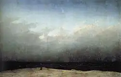 Friedrich, The Monk by the Sea, 1809