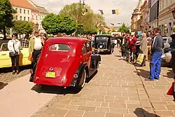 Tatra 57B rear