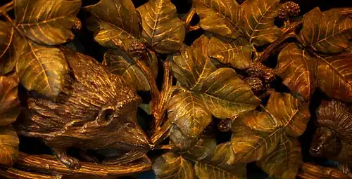 A woodland scene in Lord Bute's Bedroom