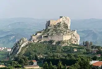 The Castello di Mussomeli, one of the family’s major 14th-century strongholds.