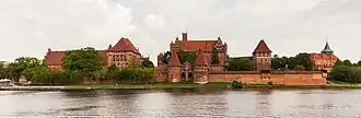 Malbork Castle, a UNESCO World Heritage Site and Historic Monument of Poland