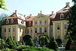 Rammenau Castle, front side
