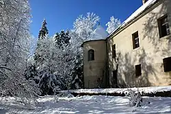 Castle in winter
