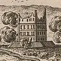 The destruction of the castle during the Deluge in 1657