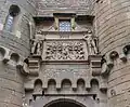 Relief over the entrance, 2020