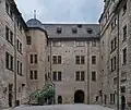 Interior courtyard, 2020