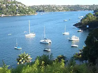 Middle Harbour, view from Castlecrag
