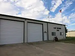 Cat Spring Volunteer Fire Department on FM 949.