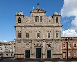 Cathedral Basilica of Salvador, Brazil, built between 1657 and 1746, a UNESCO World Heritage Site[57]