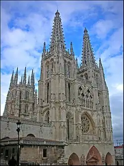 Image 29The Burgos Cathedral is a work of Spanish Gothic architecture. (from Culture of Spain)