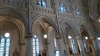 Interior of main nave