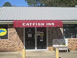 The popular Catfish Inn restaurant