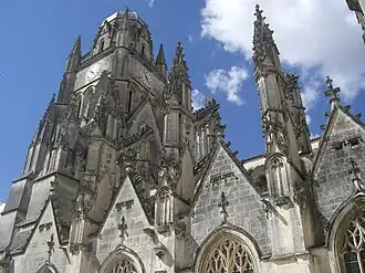 Pinnacles at Saintes Cathedral