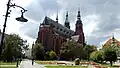 Shot from the northern part of Powstańców Wielkopolskich Square.