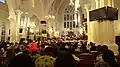 Interior of Church of Christ