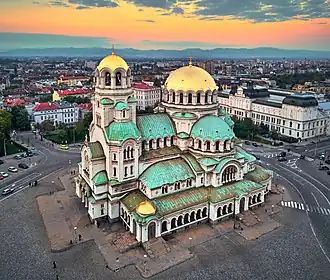 Alexander Nevsky Cathedral in Sofia