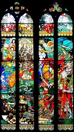 windows of Our Lady of Victory
