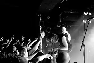 Cattle Decapitation performing at Inferno festival in Norway, 2016