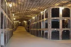 Image 14The Mileștii Mici winery has the world's largest wine cellars by bottle count, with over 1.5 million bottles of wine.[1]