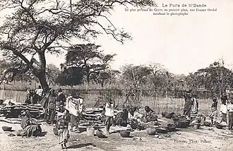 The well of N'Dande, the deepest of Cayor