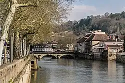 Célé River in Figeac.